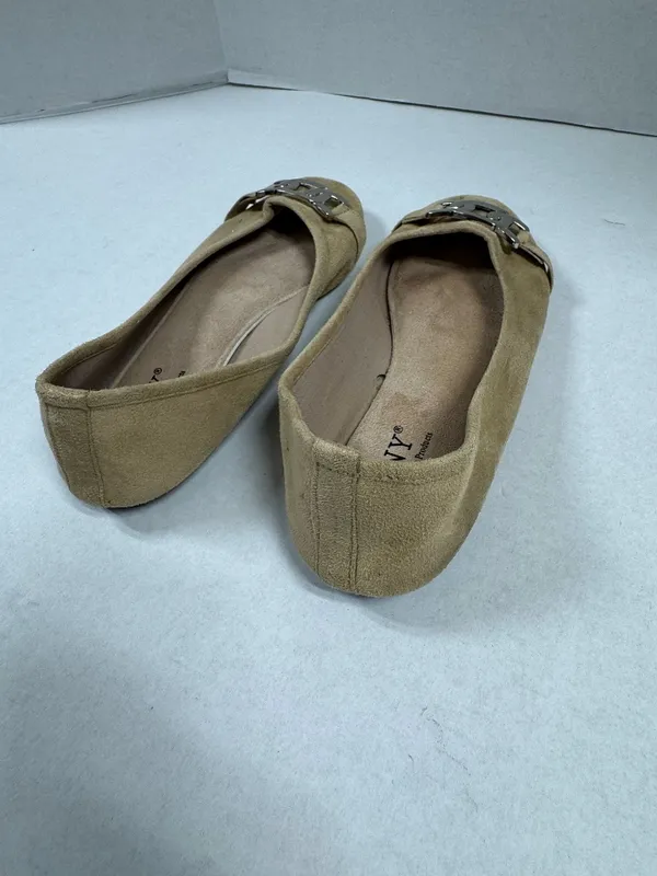 SDONY Women's Suede‎ Ballet Flat - Image 5