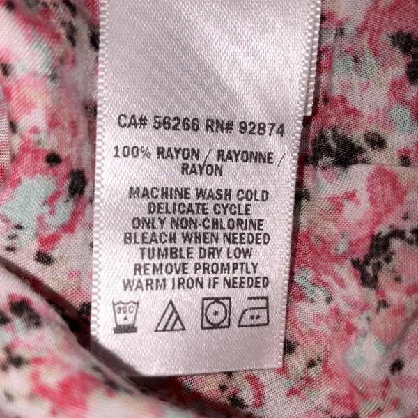 Chelsea Sky large floral crop top - Image 7