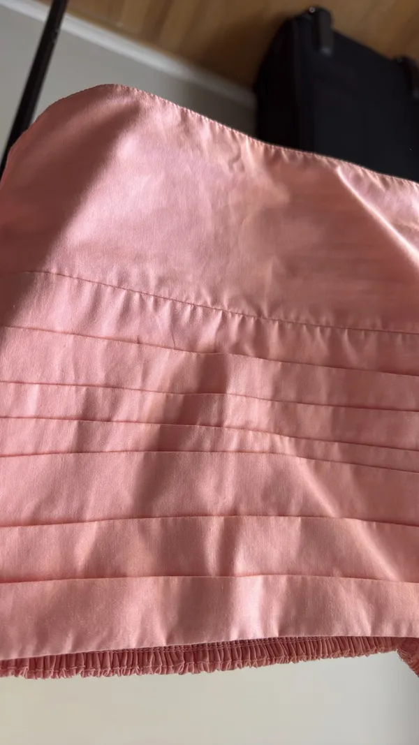 Abercrombie Smocked Top Puff Sleeve Crop - Image 3