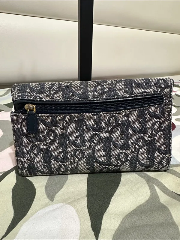 Christian Dior Denim 'Saddle' Wallet - Image 2