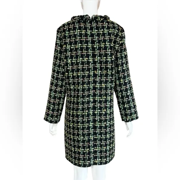 Tuckernuck Holly Tinsel Tweed Long Sleeve Jackie Dress Size Large. A1 - Image 9