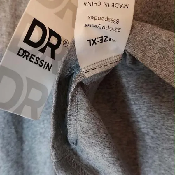 Dr-denim Women's Grey and Blue Crop-top - Image 3