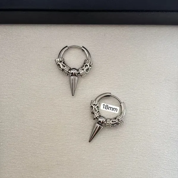 Spike Dangle Drop Earrings for Men Women Streetwear Hip Hop Punk Unisex Style - Image 3