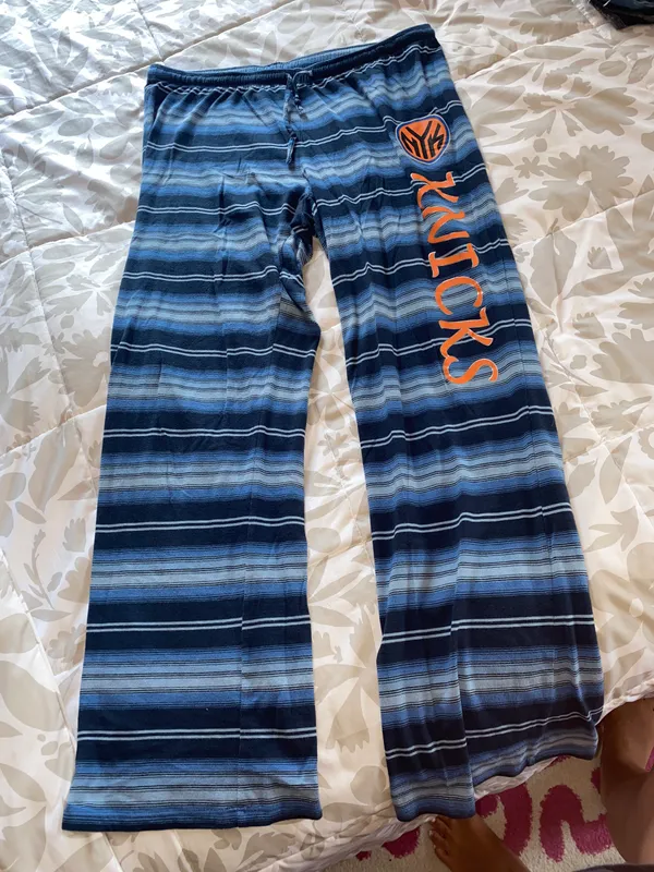 New York Knicks Pajama Pants Blue Size M - Image 2