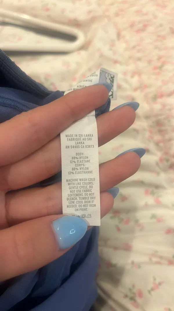 aerie blue long sleeve - Image 4