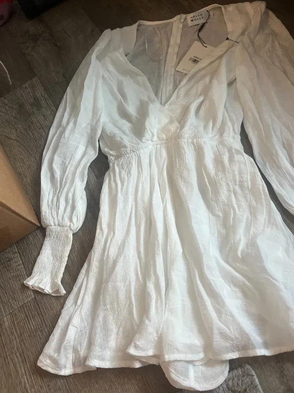 NWT Hello Molly POETRY IN THE SUN ROMPER WHITE size 2 - Image 7