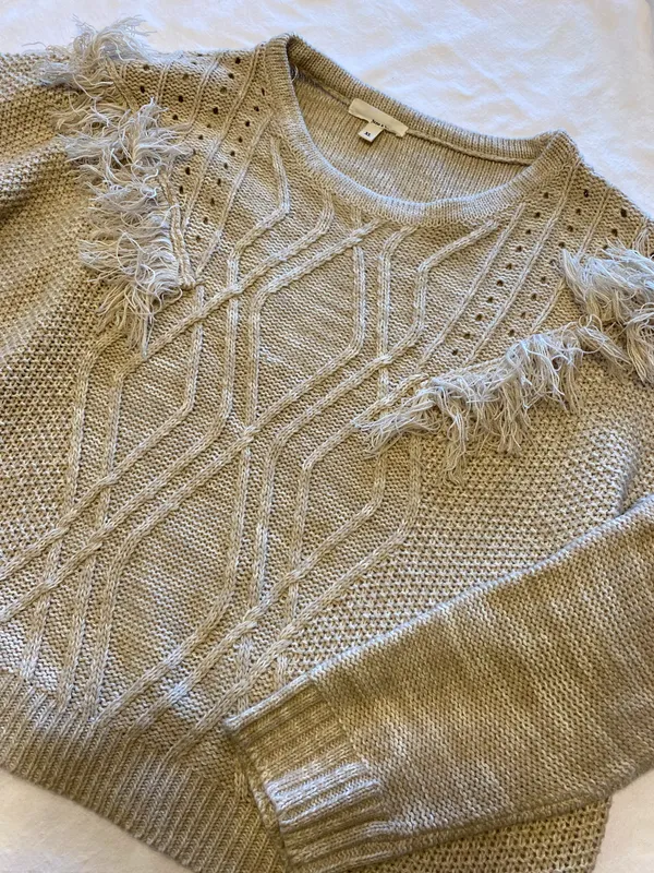 June & Hudson Chunky Knit Sweater - Image 2