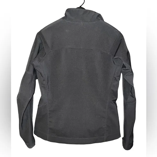 Patagonia Hard Shell Black Zip Up Jacket Women’s Small - Image 3
