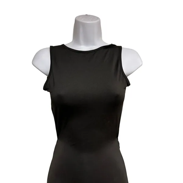 Superdown Trista Black Maxi Dress- Open Back Size Xxs - Image 8