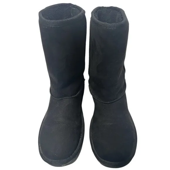 Arizona Jeans Women Black‎ Boots Size 7 Medium Winter Season Minimalistic Neutral Cozy - Image 3