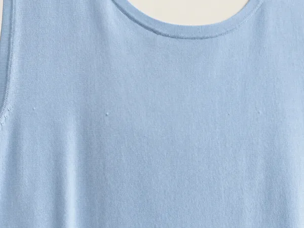 Per Se Knit Tank Baby Blue - Image 5