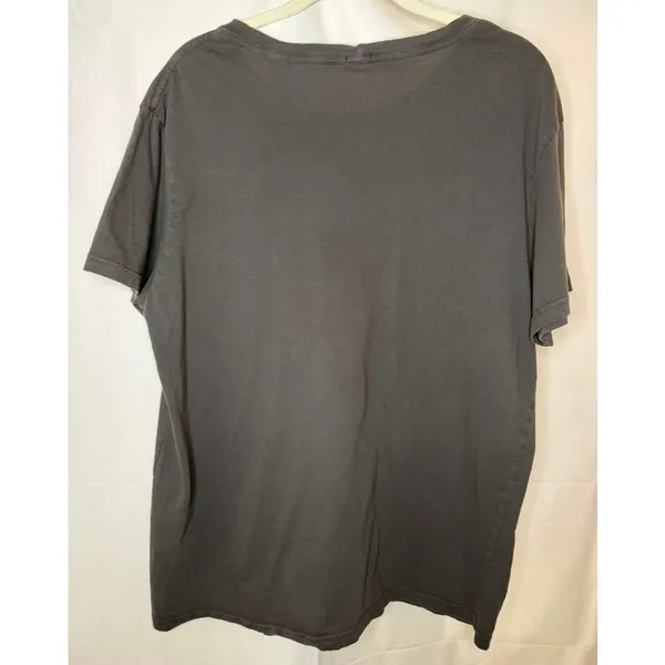 MONROW Relaxed Pocket Crew in Faded Black sz. M - Image 2