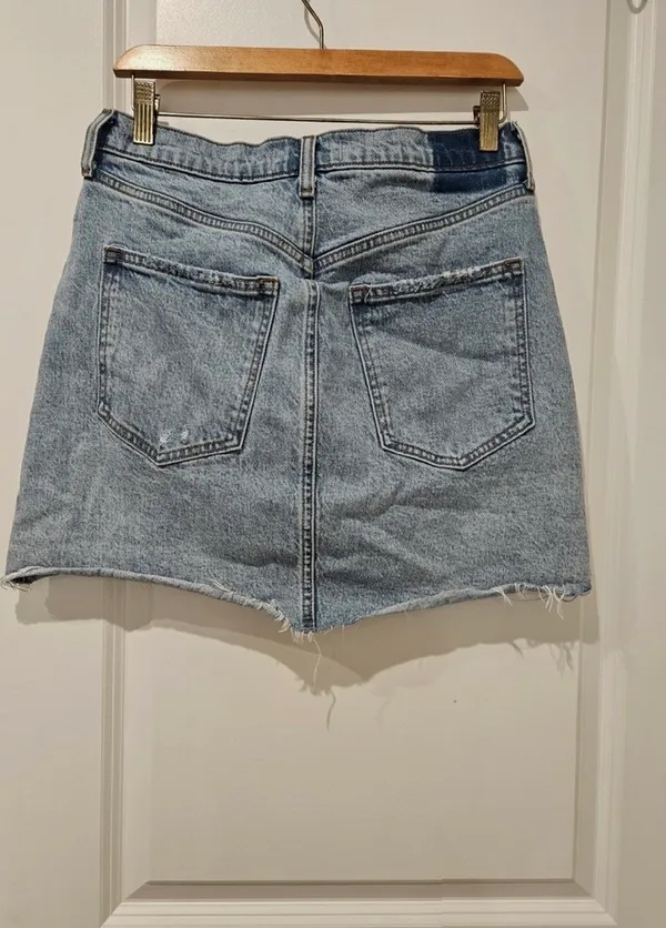 Abercrombie 90s High-Rise Micro Mini Skirt Curve Love - Image 3