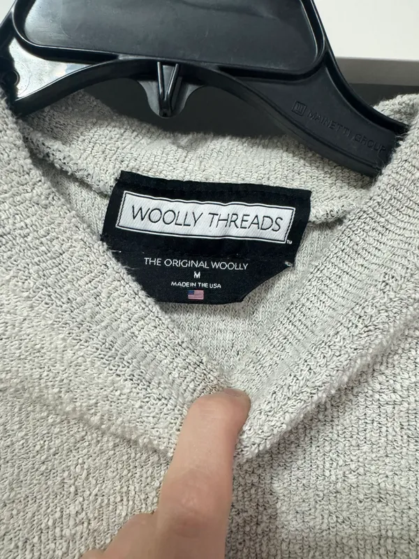 Auburn Mock Neck Gray Size M - Image 2