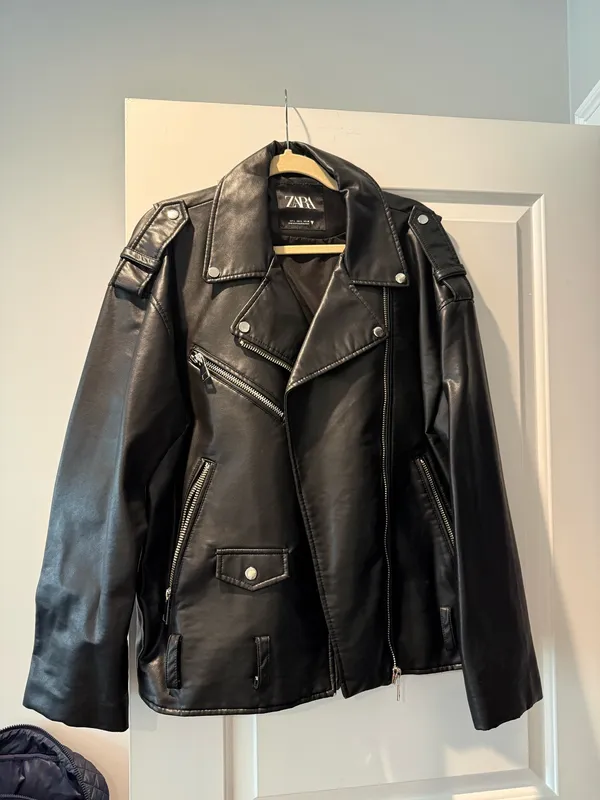 ZARA Leather Jacket - Image 5
