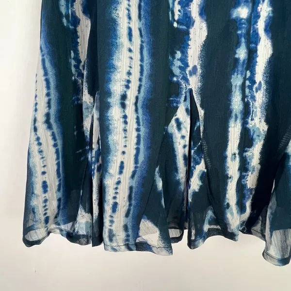 NWT Francesca's Trixxi Eva Tie-Dye Godet Skirt Mini Blue Size XL NEW L2414 - Image 14