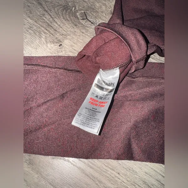 Gymshark Vital Seamless 2.0 Leggings in Gs Rich Maroon MARL - Image 8