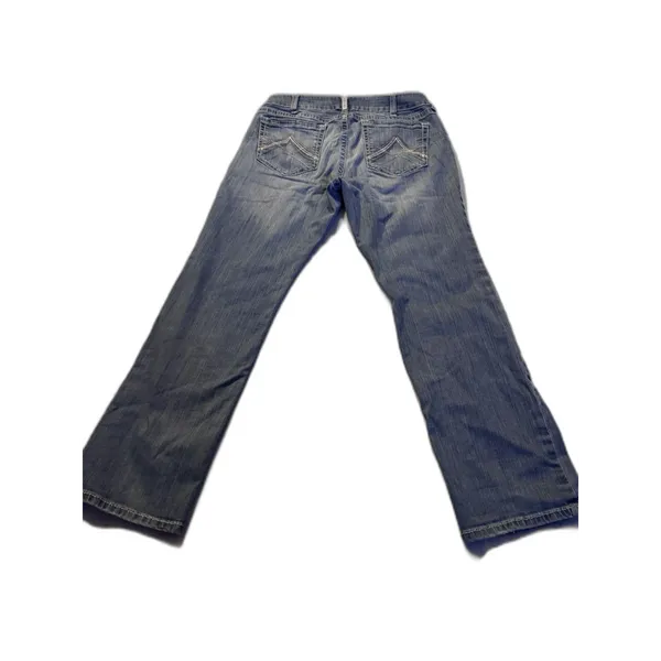 Ariat REAL Denim Women's Jeans Size 33s Mid Rise Straight Jeans - Image 15