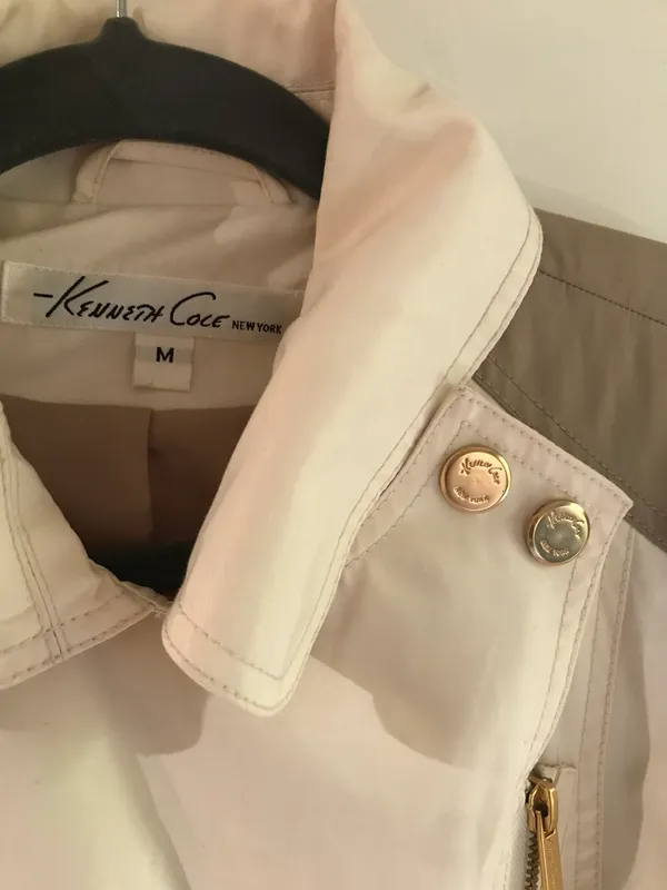 Kenneth Cole Belted Trench Jacket - Image 4