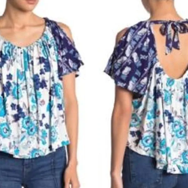 Free People Baja Babe top size L - Image 2
