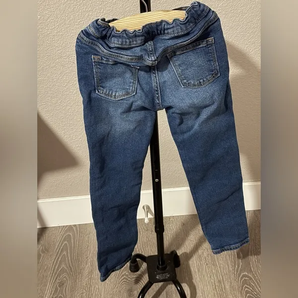 Old Navy Classic Blue Straight Leg Jeans - Image 5