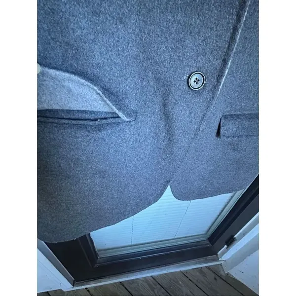 JCrew Leighton Wool Blend Light Gray Blazer Size 2 Office Career - Image 14