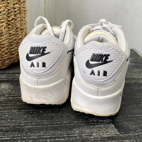 Nike Air Max DH8010 White & Black Athletic Sneaker Shoes 7 - Image 4