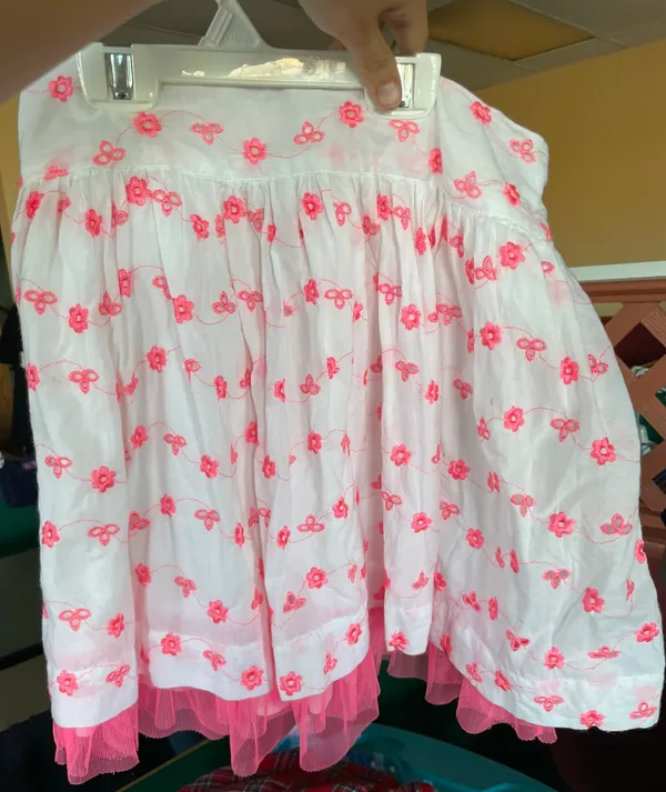 Pink And White Skirt Size Small - Image 2