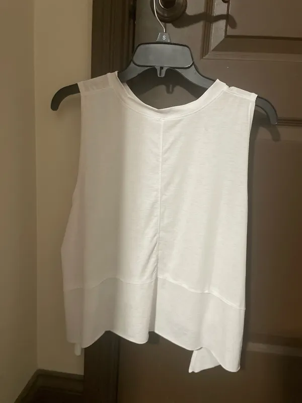 White Free People Tank Top S - Image 2