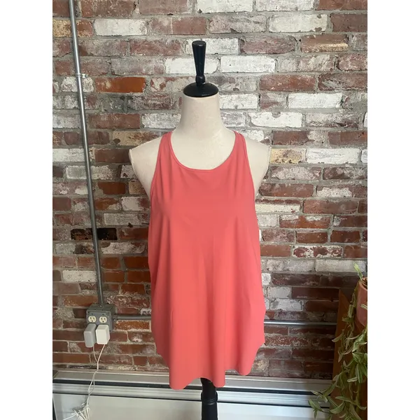 Zyia Active Coral Pink Chill Razor Back Tank Top XXL - Image 4