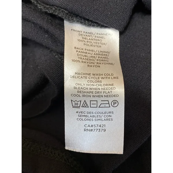 Ann Taylor Women's Black Sleeveless Scoop Neck Basic Cami Camisole Tank Top Sz M - Image 6