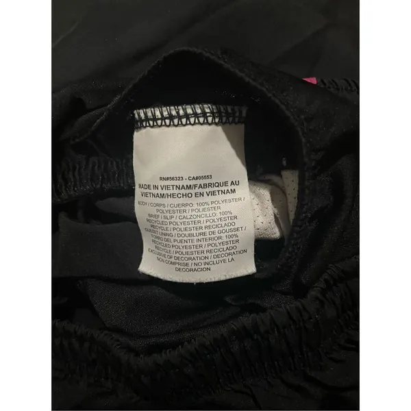 Nike Dri‎ fit womens black pink athletic shorts sz small - Image 6
