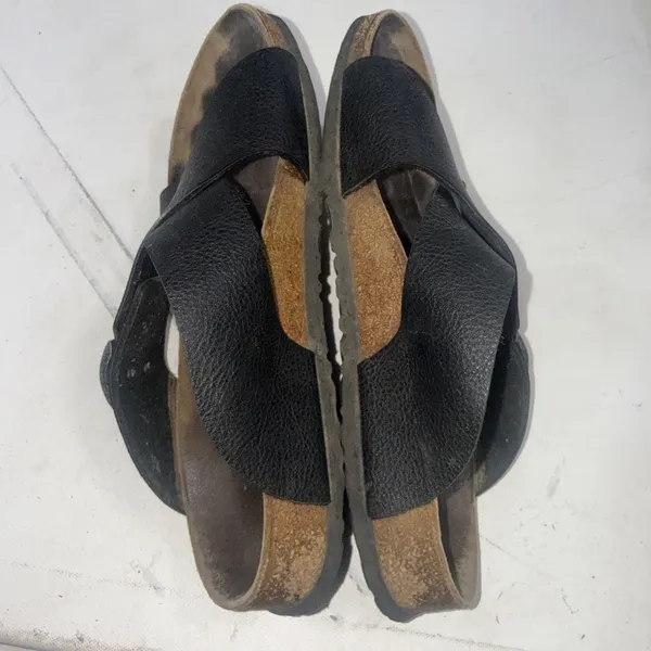Birkenstock Birki's Black Criss Cross Strap Sandals EU: 39 US Size W8 M6 - Image 15
