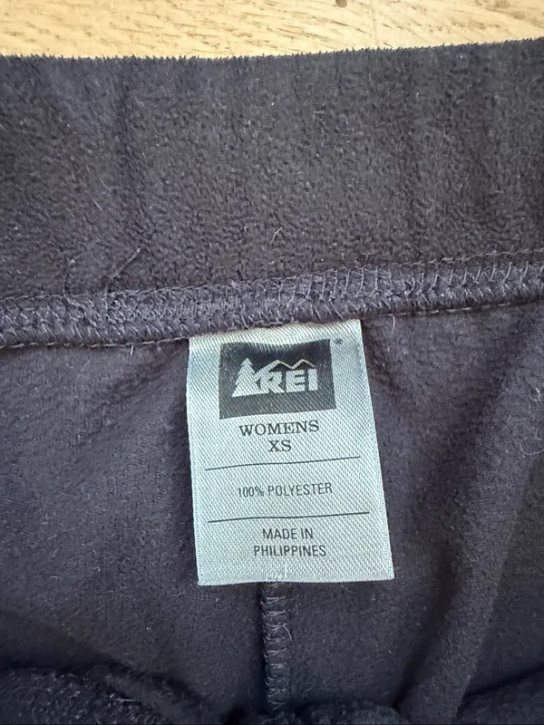 REI Outdoor Pants Womens Size xs drawstring cozy comfy pants - Image 4