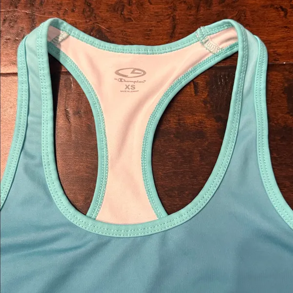 Champion ombré Blue Racerback workout tank - Image 3