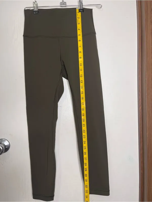 lululemon Align™ High-Rise Pant Army Green. Size 6 - Image 4