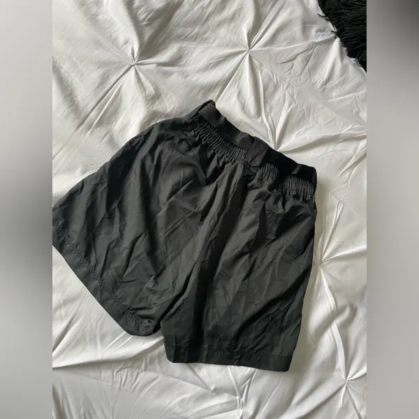 Nike Black Quilted Athletic Shorts - Image 4
