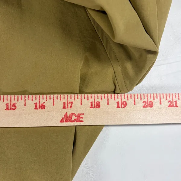A New Day Womens Double Breasted Trench Coat Tan Khaki Oversized XS New Tags Quiet Luxury - Image 5