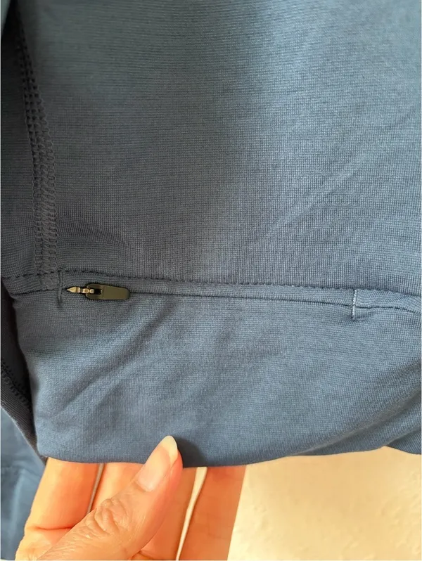 REI Co-op Active Pursuits Long Sleeve 1/4 Zip Top Women’s XS Blue Hike Outdoors - Image 3