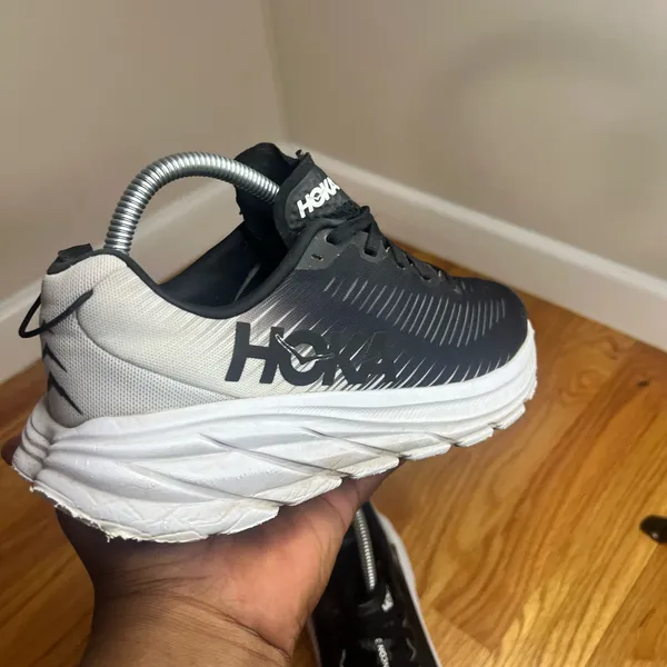 Hoka One One Rincon 3 Black/White 1119396 BWHT Size 8.5W B/7M No box - Image 12