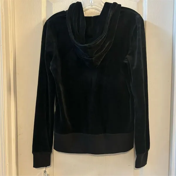 Calvin Klein Women's Black Full Zip Jacket Size S‎ Casual Hooded - Image 7