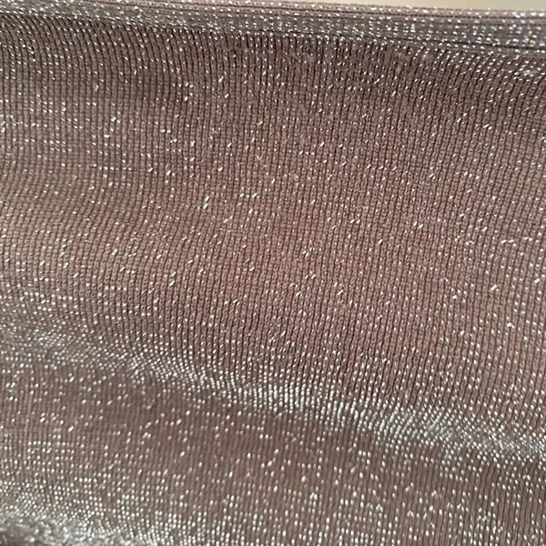 Free People Chocolate Brown shimmer Knit Top - Image 6