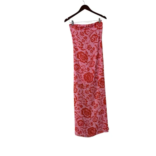 NWT 12TH TRIBE Mon Cherie Floral Strapless Maxi Dress - Image 6