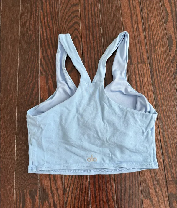 Alo Yoga Blue Tank Top - Image 2