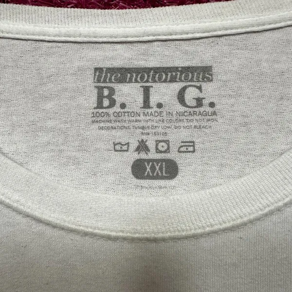 Notorious B.I.G. Rap Tshirt size 2XL - Image 4