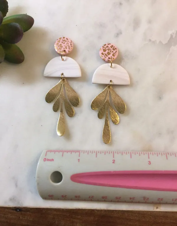 Handmade Polymer Clay Earrings - Image 4