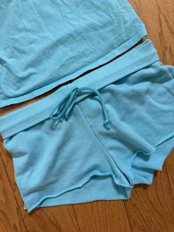 No Boundaries Blue Sweat Set - Image 5