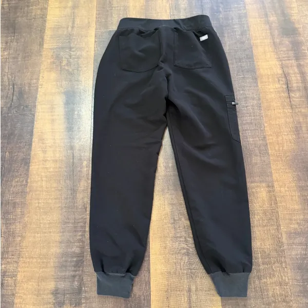 Figs Black Zamora Jogger Scrub Pants Size XS/P - Image 7