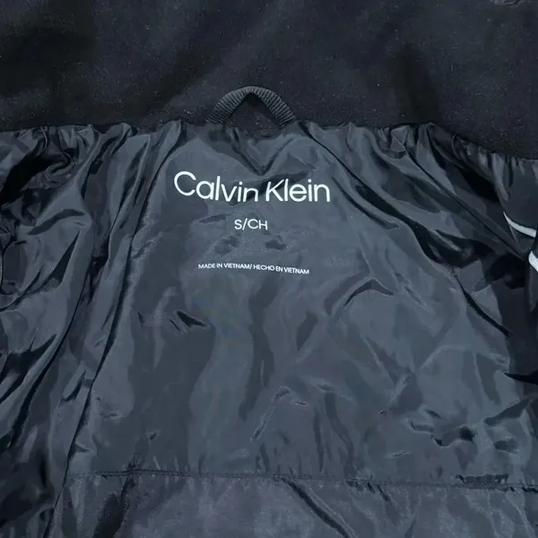 Calvin Klein Black Puffer Jacket Women’s Small - Image 3