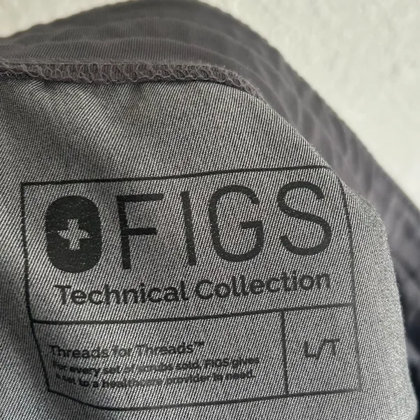 Figs Zamora Jogger Scrub Pants Charcoal Gray Sz Large Tall - Image 3